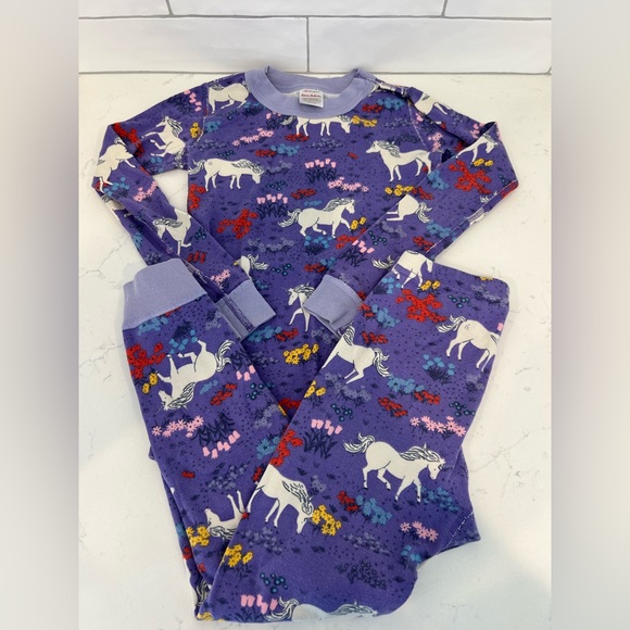 Hanna Andersson Other - Hanna Andersson Pajamas Unicorn. Size 120 (6-7). Set. Top and matching bottoms.